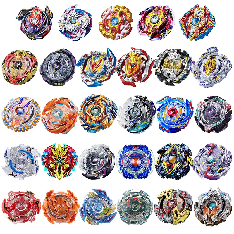 

14/29pcs Beyblade Burst Metal Fusion 4D Bey Blade Set No Starter No Box Spinning Top Christmas Gift Toys For Children #E