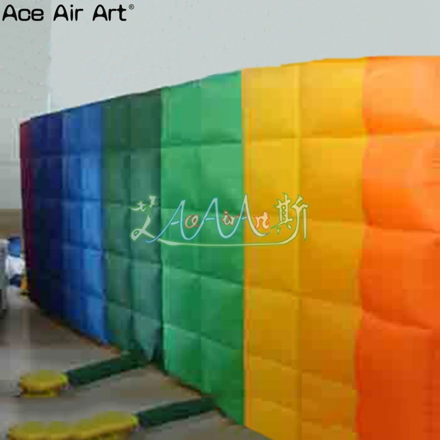  Colorful inflatabe air wallinflatable background wall structure office for background decorations