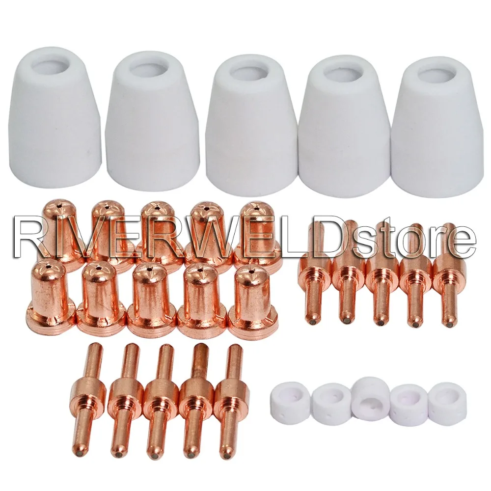 PT-31 LG-40 Plasma Cutter Consumables alumina ceramics Shield Cup 18204 10pcs