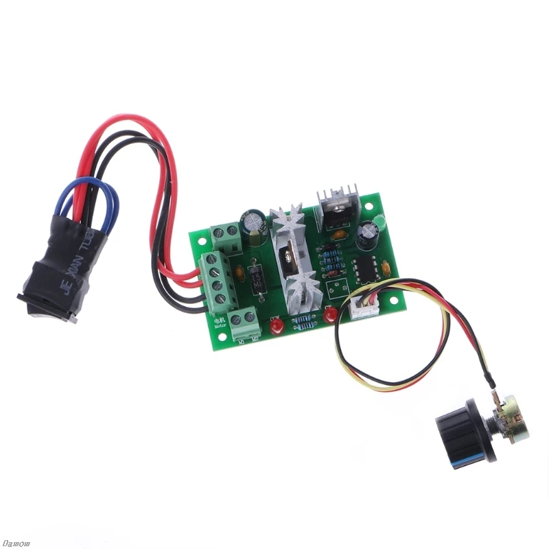 

CCM6N PWM Max 200W DC Motor 6V 12V 24V Reversing Switch Adjustable Speed Controller Damom