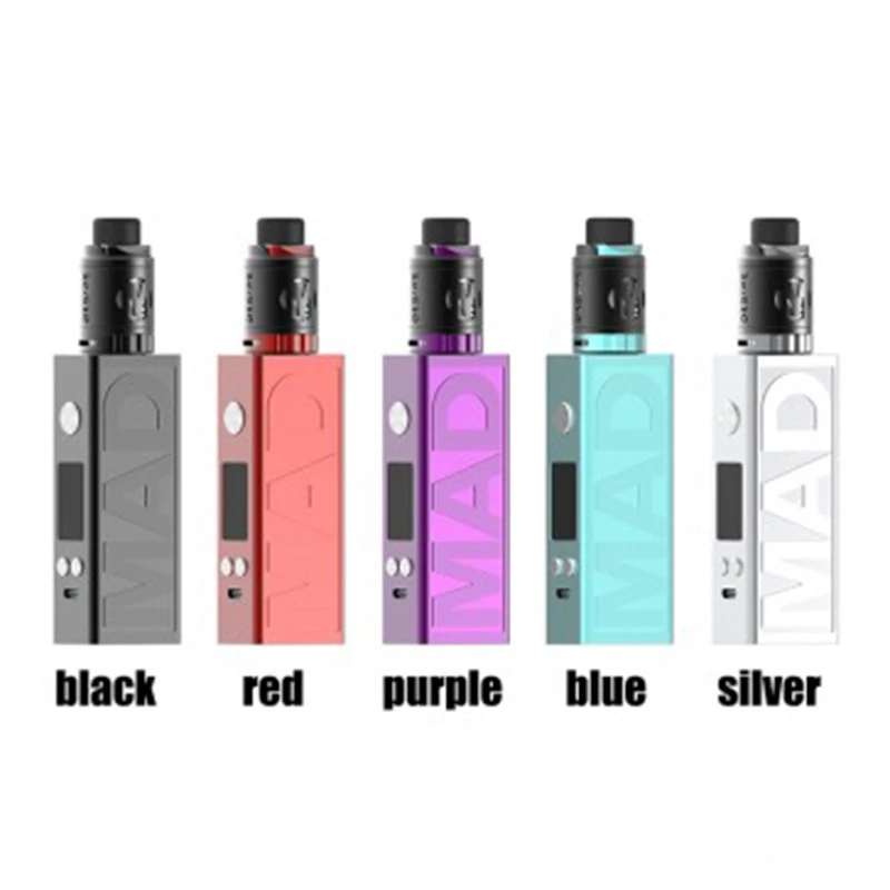 

New arrival Original Desire Mad Mod 108W TC Kit with M-Tank atomizer power by Single 21700 battery vs ijoy captain x3