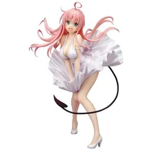 Para amar ru vestido de casamento escuridão lala satalin deviluke boneca sexy figura de ação estatuetas estátua t30