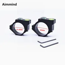 1 шт. 25 мм или 30 мм прицел крепления кольцо уровня прицел ACD пузырьковый уровень оптика кольцо с возможностью монтирования W/компас аксессуар