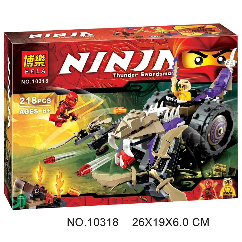 

219pcs Ninja Anacondrai Crusher Model Block Ninjagoes Educational Toys for Children