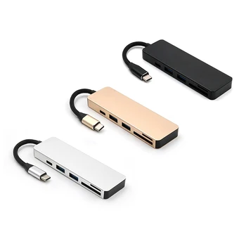 

Type-c Multi-function Memory Card Reader SD/TF Card Adapter With Dual-USB/Type-c Interfaces