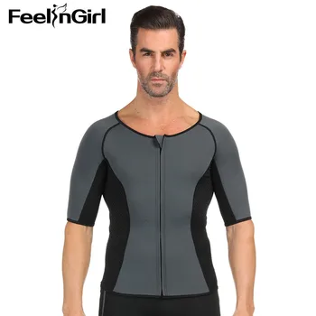 

FeelinGirl Slimming Underwear Body Shaper Waist Waist Cincher Trainer Corsets Belt shapewear Tank Tops Neoprene Men's Shapers