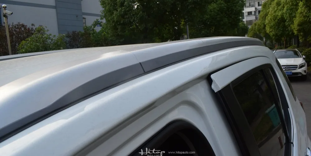 Оригинального стиля крыши бар Продольный брус крыши багажник на крышу для Isuzu MU-X мультиплексирования, абсолютно АБС пластик, дизайн, обновить свой автомобиль, для украшения