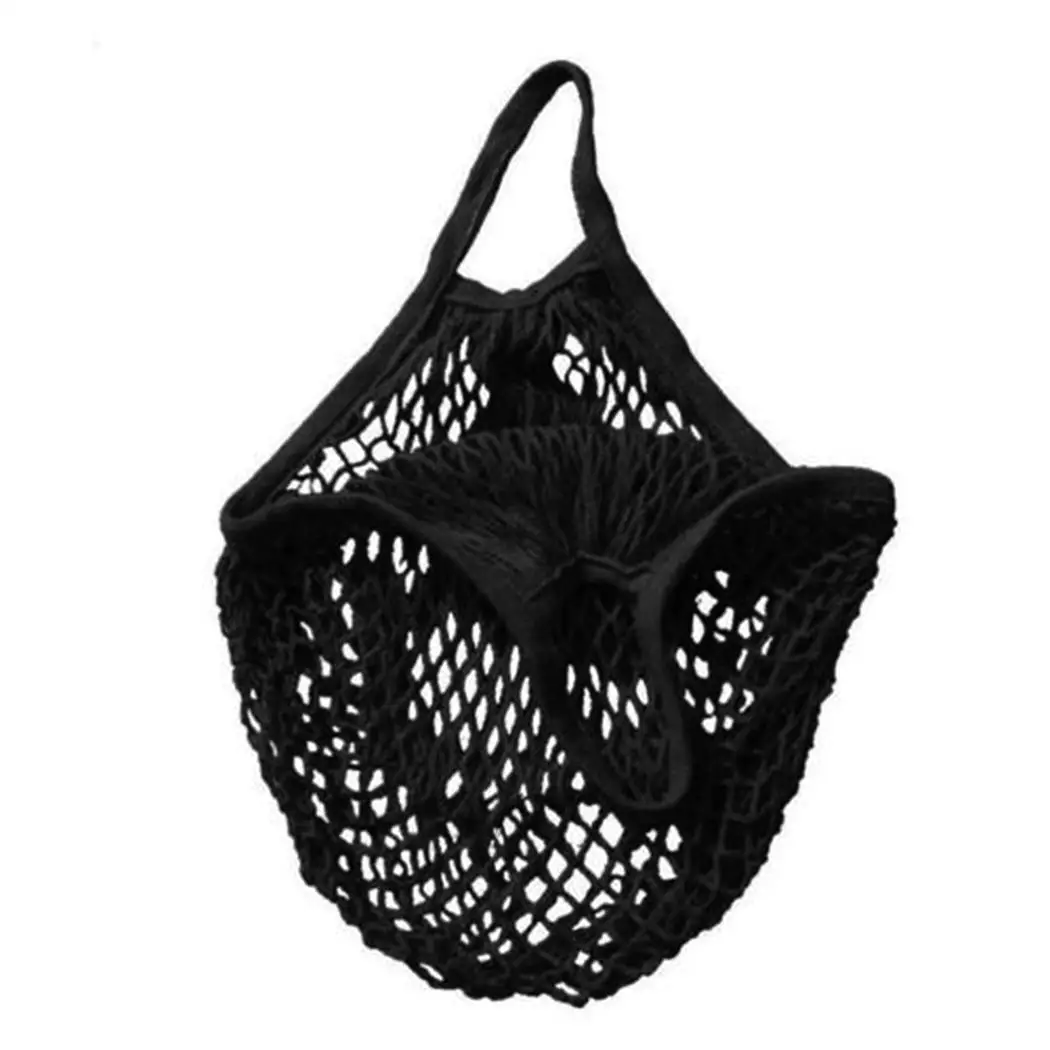 

String Solid Reusable Bag Storage Vegetables Handbag Fruit Bag Out Mesh Net Shopping Hollow