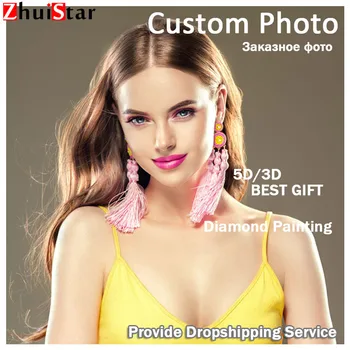 

5D DIY diamond painting! Private custom! Photo customization! Make your own diamond painting full diamond rhinestone embroidery