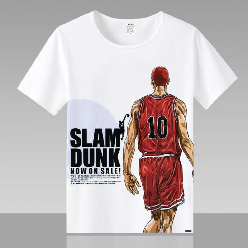 

High-Q Unisex Anime SLAM DUNK Short Sleeve T-Shirt Tee T Shirt Top
