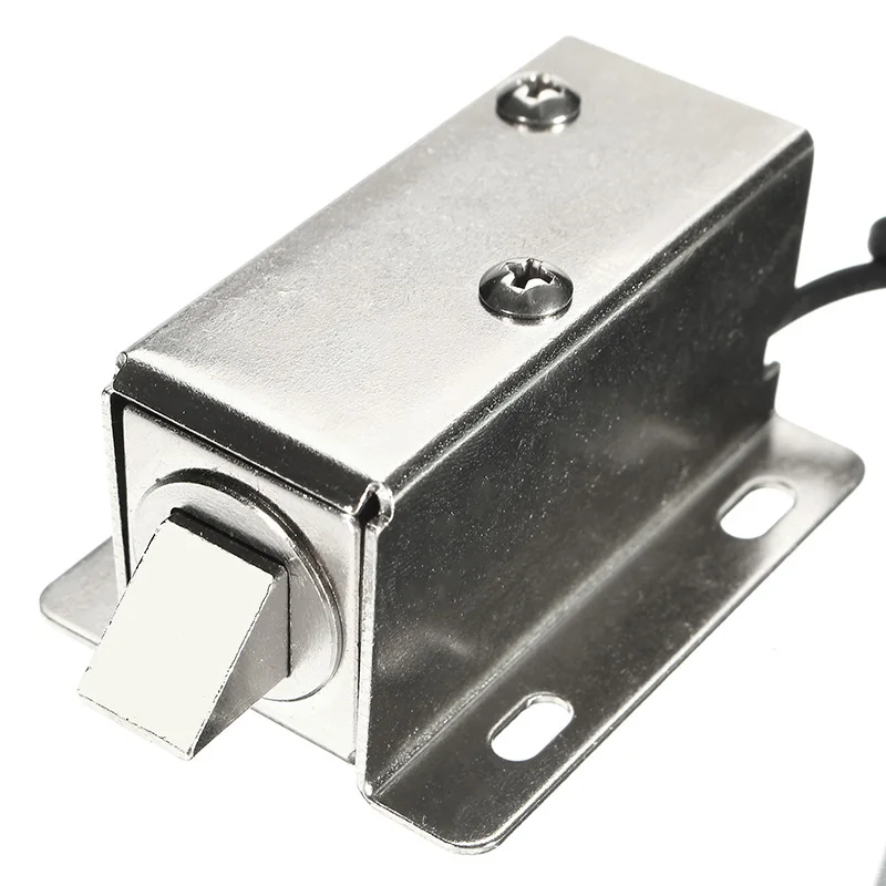 

NEW Safurance 6V DC 1.5A Electric Lock Assembly Solenoid Cabinet Door Drawer Lock Access Control