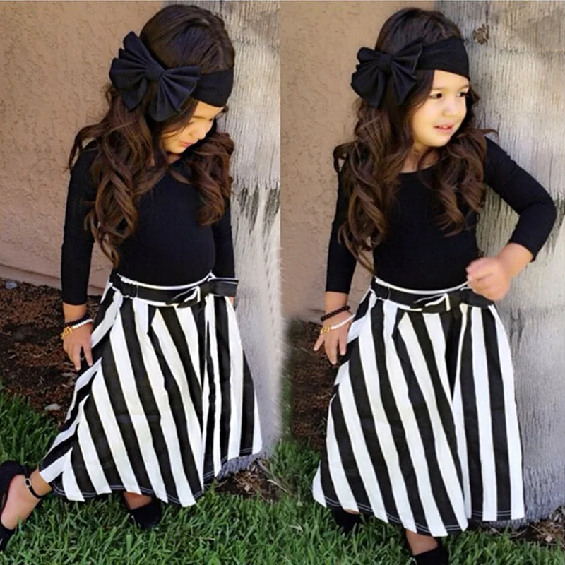 long skirt for baby girl