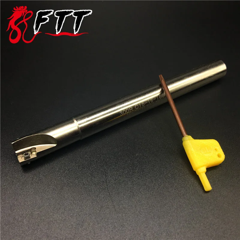 

apmt1135 BAP300R C15 16 150 16mm 150Long Milling Cutter Holder Roughing Pocket Sloot Plung Shoulder Copy milling