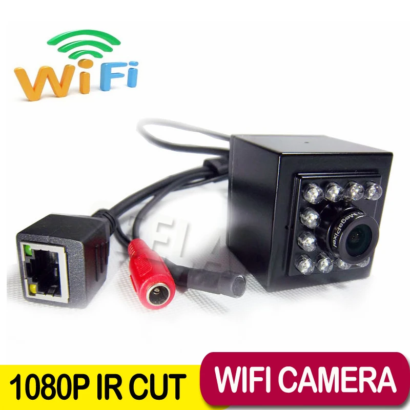 1080P mini ip camera audio 10pcs 940nm led Security Network Camera Night vision 1920x1080P Mini Ip Camera Wifi Indoor Wireless