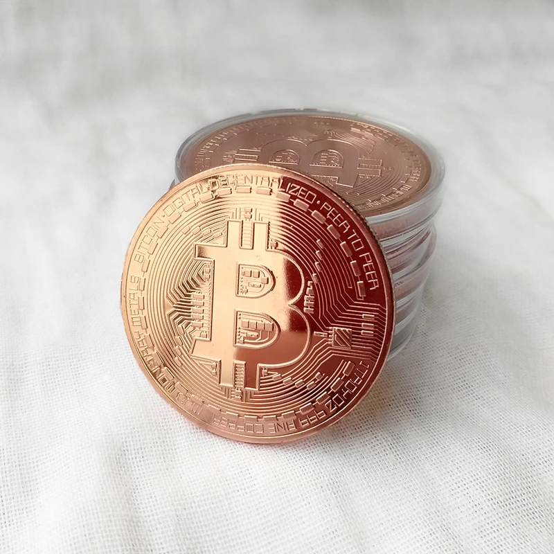 Gold Plated Bitcoin Coin Collectible Bit Coin Art Collection Gift Physical Coin Souvenir With Case Drop shipping Ma28 Gold Plated Bitcoin Coin Collectible Bit Coin Art Collection Gift Physical Coin Souvenir With Case Drop shipping Ma28