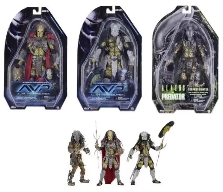 

AVP Aliens vs. Predator Series NECA Young Blood Predator / Serpent Hunter PVC Action Figure Collectible Model Toy 8" 20cm KT3595