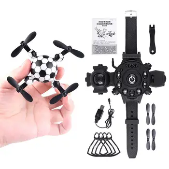 

RCtown Mini Folding Football Shape Remote Control Quadcopter with 4 Axis Kids Toy