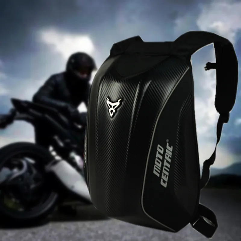 

2018 MOTOCENTRIC Hot motorcycle backpack Moto bag Waterproof shoulders reflective helmet bag motorcycle racing package