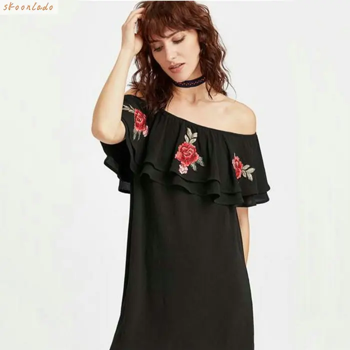 

fashion women lady clothing dresses good quality young female dress working office style clothes flower surface lovely hotsale