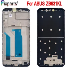 Para Asus Zenfone Max Pro M2 ZB631KL medio marco frontal Reparación de luneta piezas de repuesto para ASUS ZB631KL marco medio