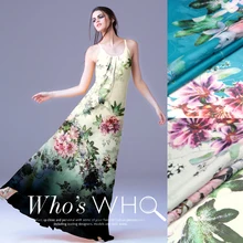 SC010 натуральный шелк/Usnea лунной реки/принт/шелковая ткань шифон шелк тутового шелкопряда/ширина ярдов толщина 8 мм