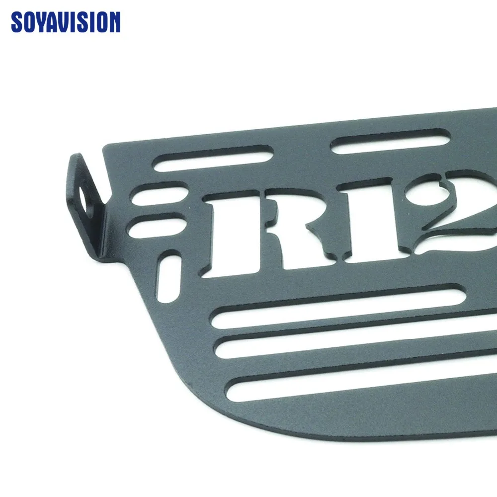 Black Motorcycle Aluminium Oil Cooler Guard Cover For BMW R1200GS 2004-2012 2_
