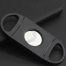 Дизайнерские двойные острые лезвия из нержавеющей стали для резки сигар карманные гаджеты Zigarre резак нож кубинские сигары ножницы ZH036