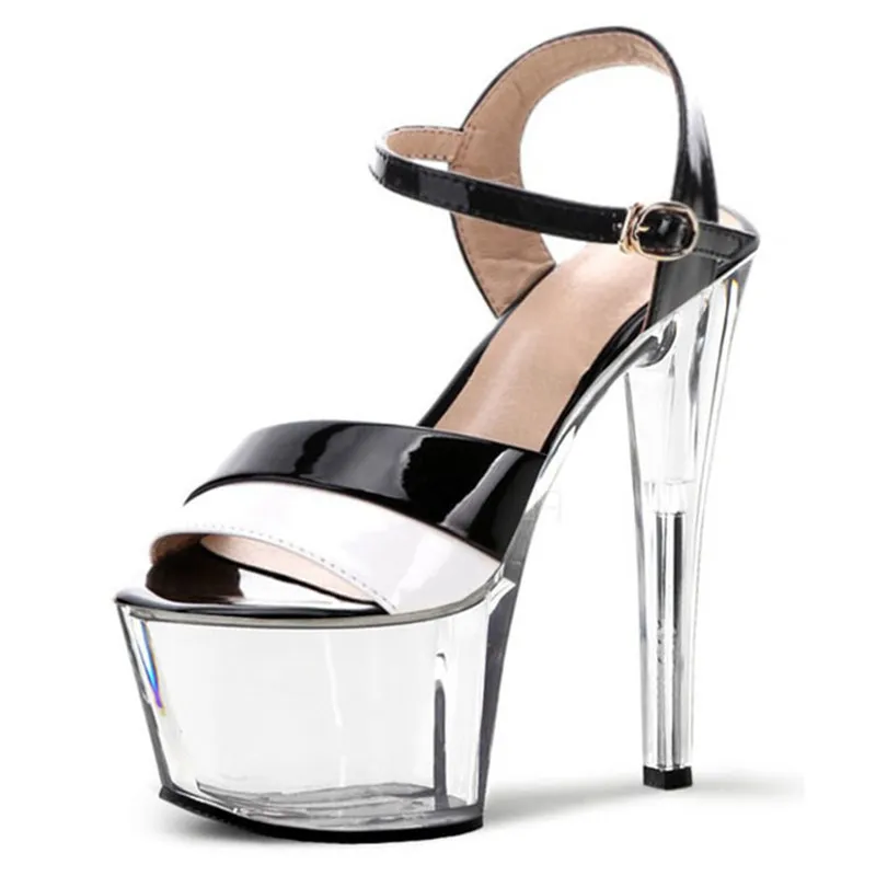 

women's shoes fashion sexy star shoes 17 cm high heels crystal sandals