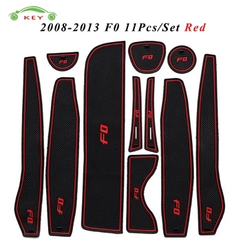 

Car Interior Accessories Rubber Door Pad for BYD F0 2008-2013 Anti-slip Gate Slot Mat Cup Groove Mat Auto Decoration