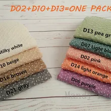 Попкорн ткань обертывание одеяло, мини мяч в горошек обертывание, фотография Фон ребенок позирует ткань в горошек галька обертывание bobble ткань