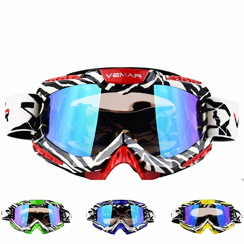 Multi Motorcycle Glasses Motocross Goggles Lenses Gafas Motocross 100
