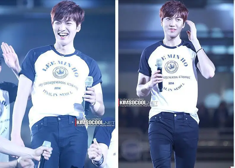 Kpop Lee Minho футболка для фанатов сеульская Концертная одежда Min Ho support stuff The Hires leeminho