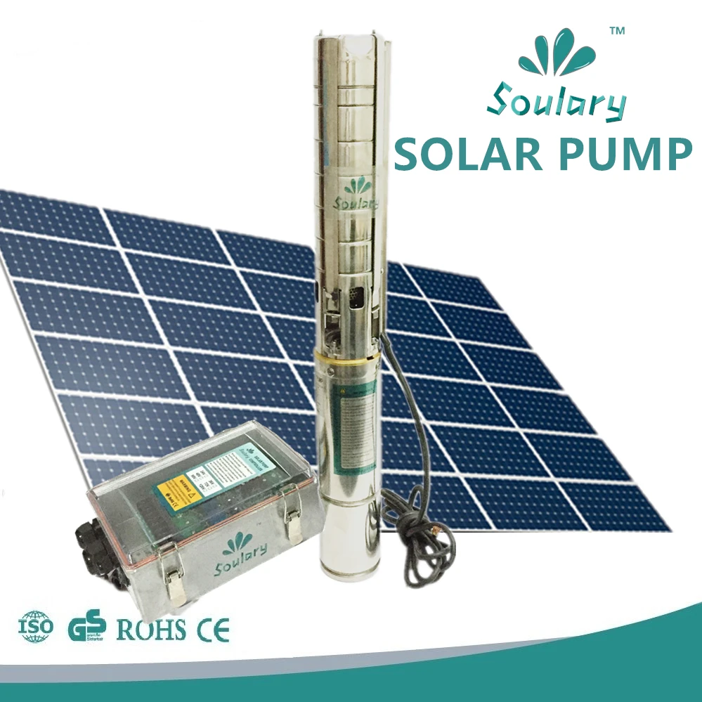 

(DHL Free Shipping ) 4inches Brushless DC Submersible Solar Pumps ( 250w-5cbm/h-28m | model 4SPSC5.0/28-D24/250 )