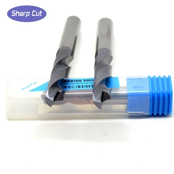 

D5*45*60L Tungsten Carbide Drill Bits ALTiN Coat, CNC metal Drill Bits.using for HRC 45 material.