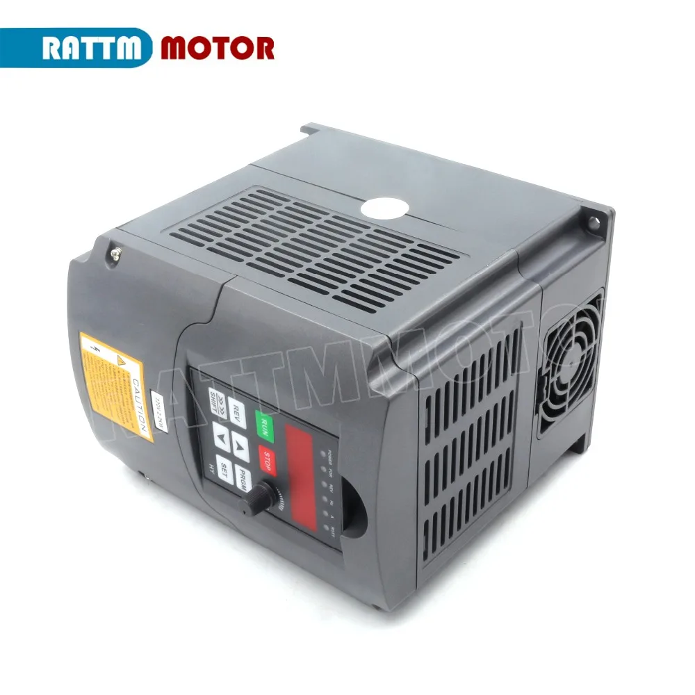 US $112.20 220v Or 380v 22kw Vfd Inverter Variable Frequency 1 Phase Or 3 Phase Input 3hp Output With 2m Cable Cnc Motor Speed Control