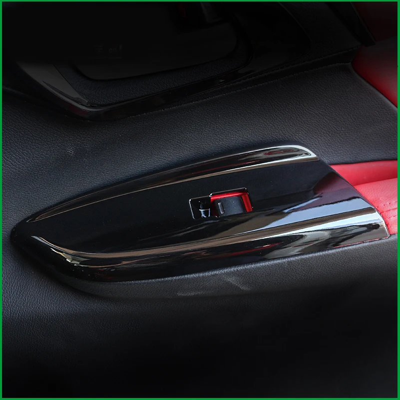Аксессуары для Honda Jazz Fit GK5 2014 2015 2016 интерьерная ручка переключатель оконного