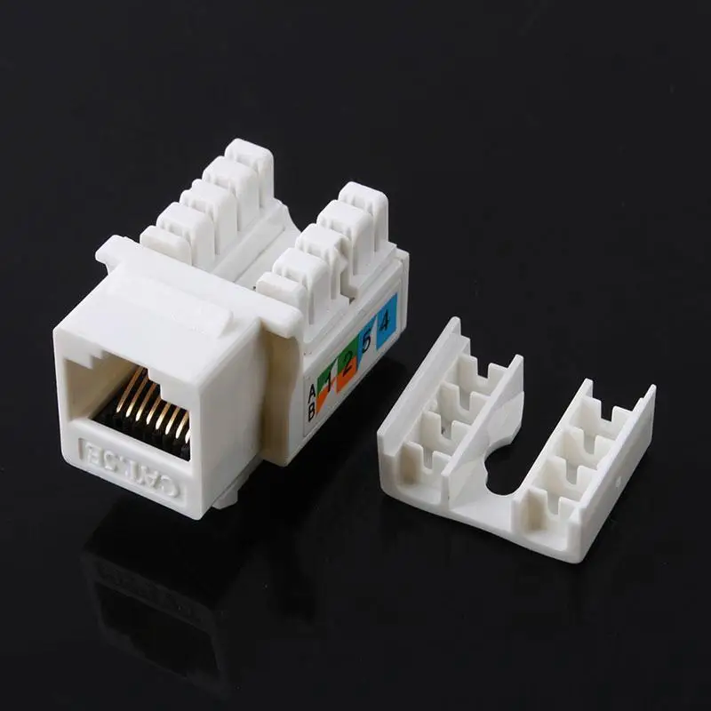 1 шт. cat5e 110 удар Подпушка keystone jack RJ45 CAT5 сети #53046