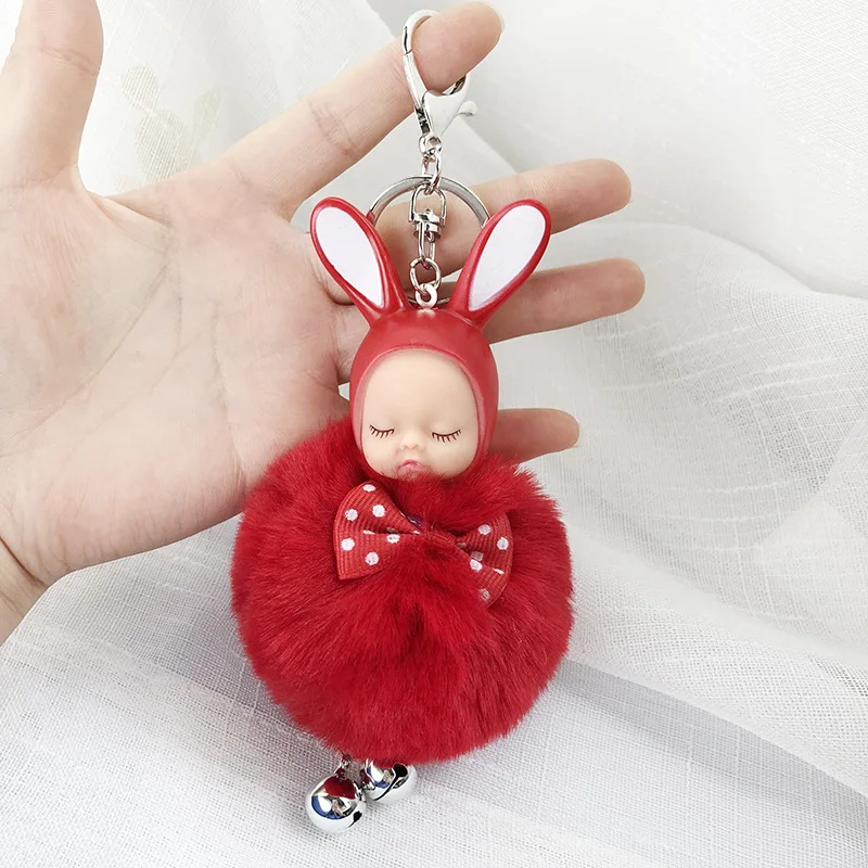 Брелок для сна ZIRI Baby с шариком автомобильный держатель ключей Сумка подвеской
