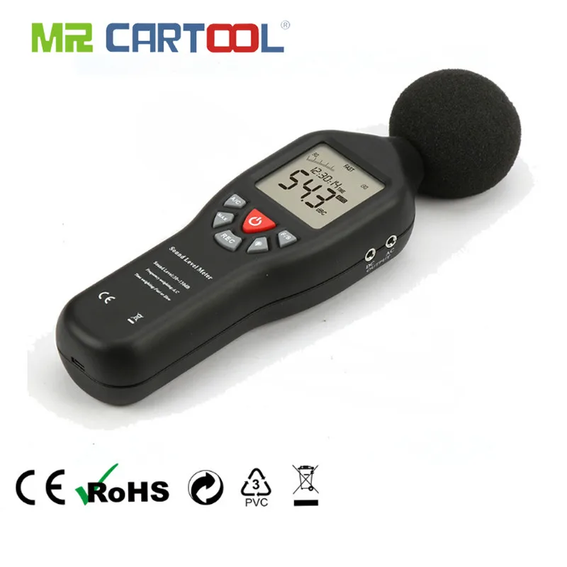 

1pcs Professional Mini Digital Sound Noise Level Meter Decibel Monitoring Indicator Testers 30 ~ 130dB