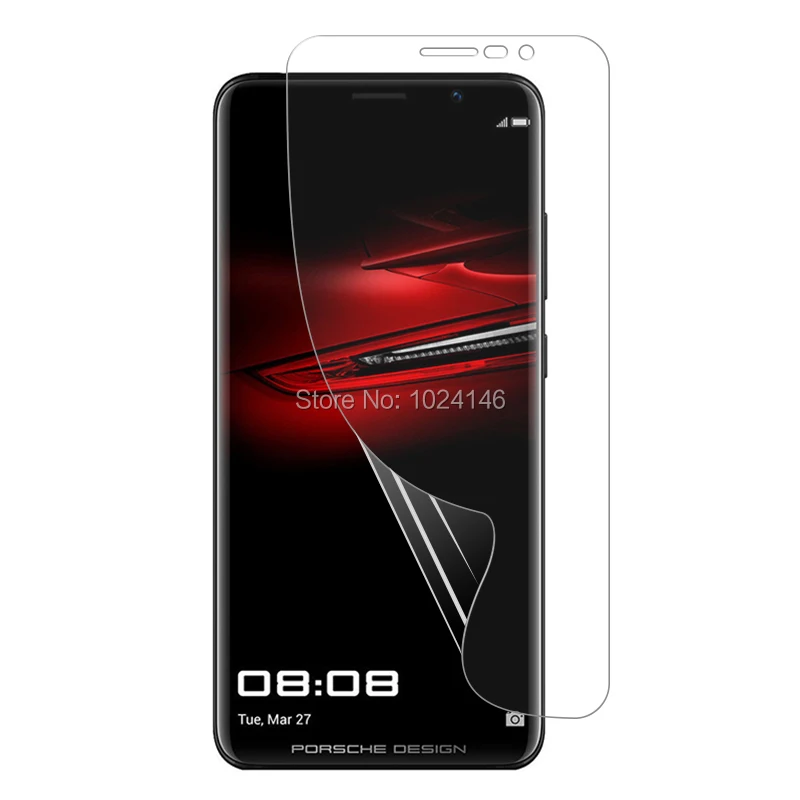 Для huawei mate RS Porsche Design 6," 3D изогнутая Cambered полное покрытие мягкая животная пленка протектор экрана(не закаленное стекло