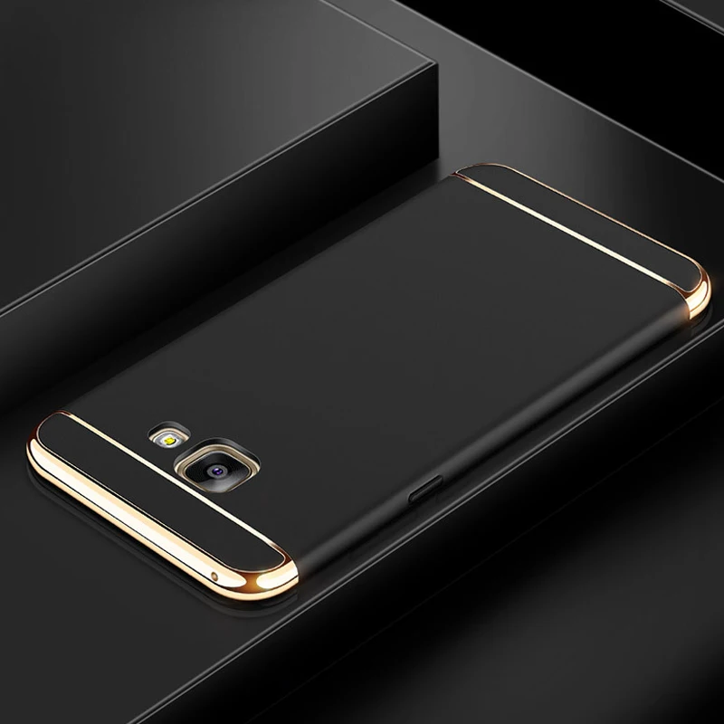 YueTuo capinha coque чехол для Samsung Galaxy A7 A 7 2016 роскошный задний телефон 360 на жесткий