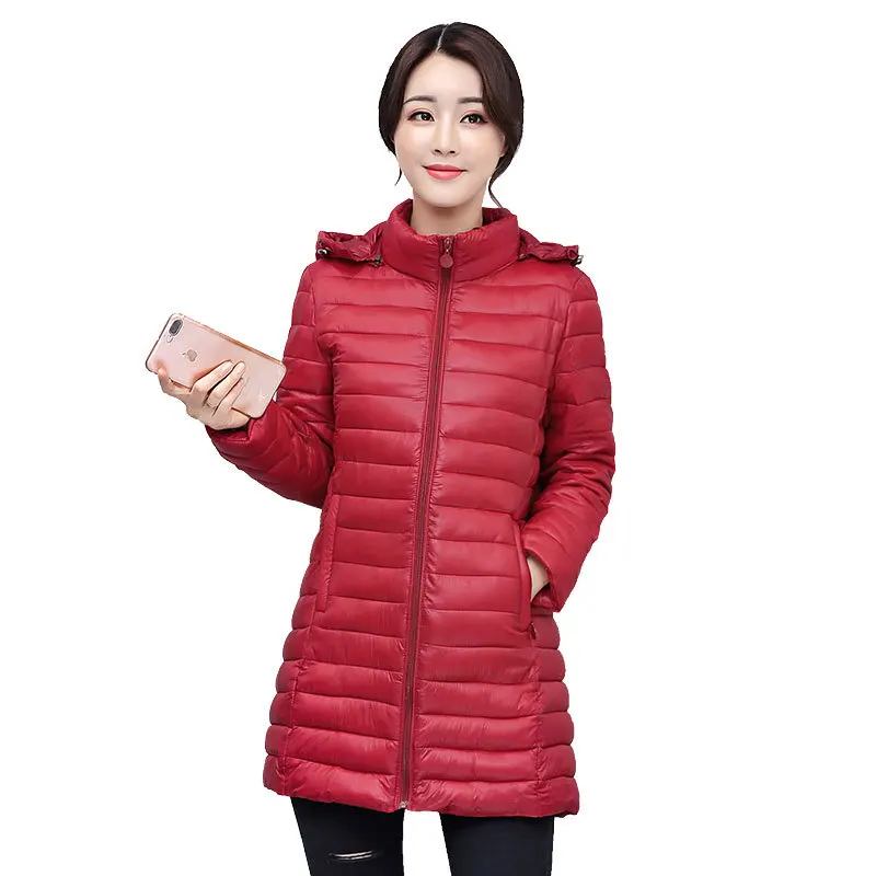 Big Size 4xl Winter Women Parkas 2018 New Ultra Light Duck Down Jackets Preppy Stylish Student Portable Overcoat Puffer Jacket