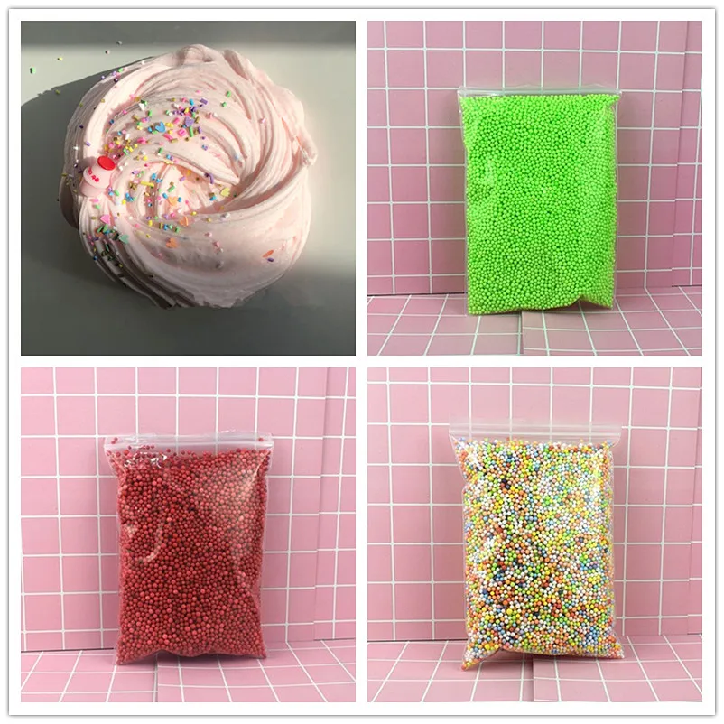 

1pcs Colour Particles Modeling Clay Pack Hand Gum Floam Light Modeling Polymer Sand Fidget Plasticine Rubber Mud Toy