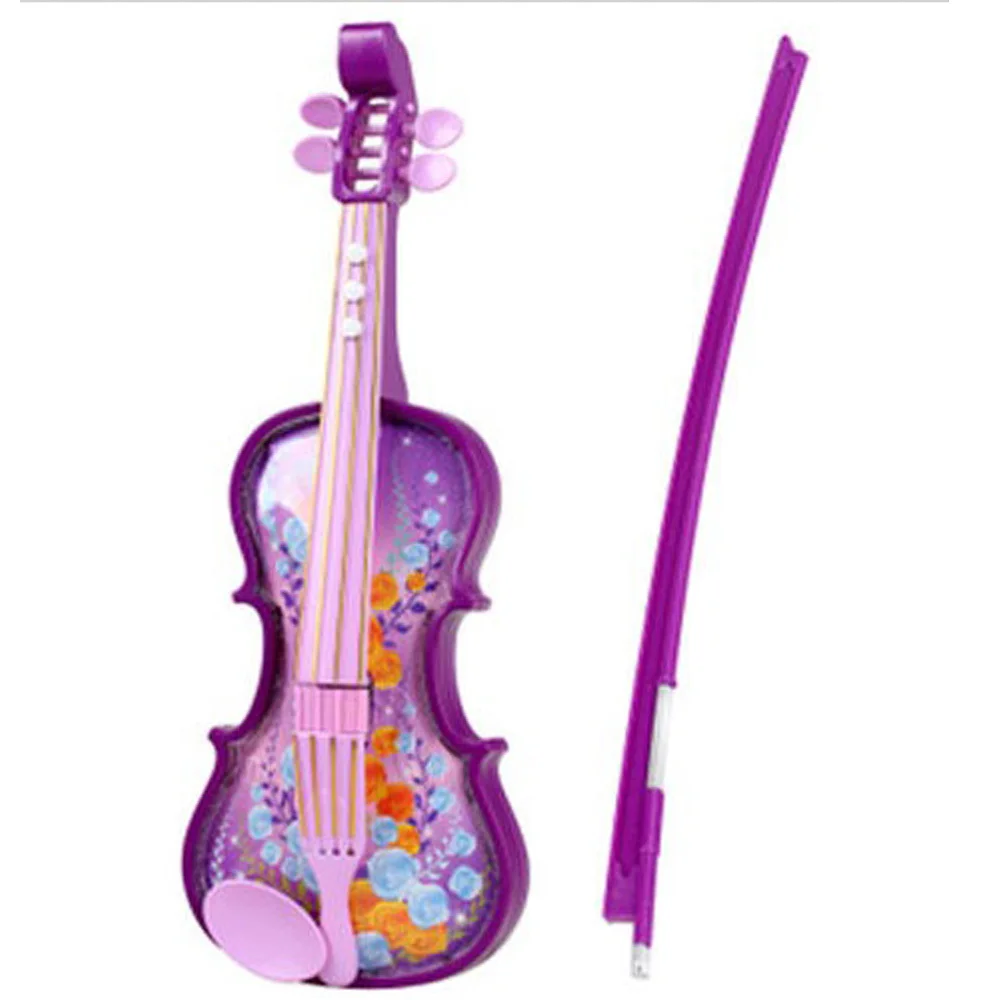 Simulation Violin Earlier Childhood Music Toy for Children Purple _ - AliExpress Mobile