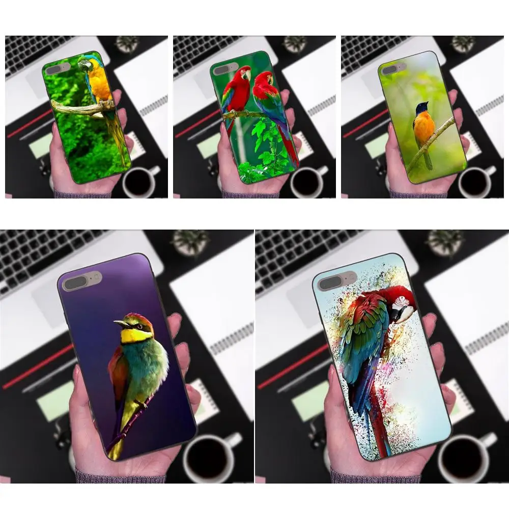 

Cases For Galaxy C5 C7 J1 J2 J3 J330 J5 J6 J7 J730 2017 Ace Core Duo Max Mini Plus Prime Pro Garden Style Flower And Bird Parrot