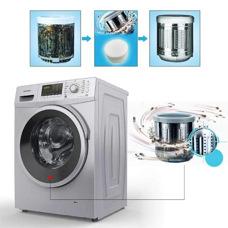 

10pcs Washing Machine Effervescent Tub Cleaner