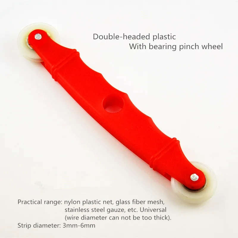 Free shipping plastic steel yarn, wheel rubber strip, special press