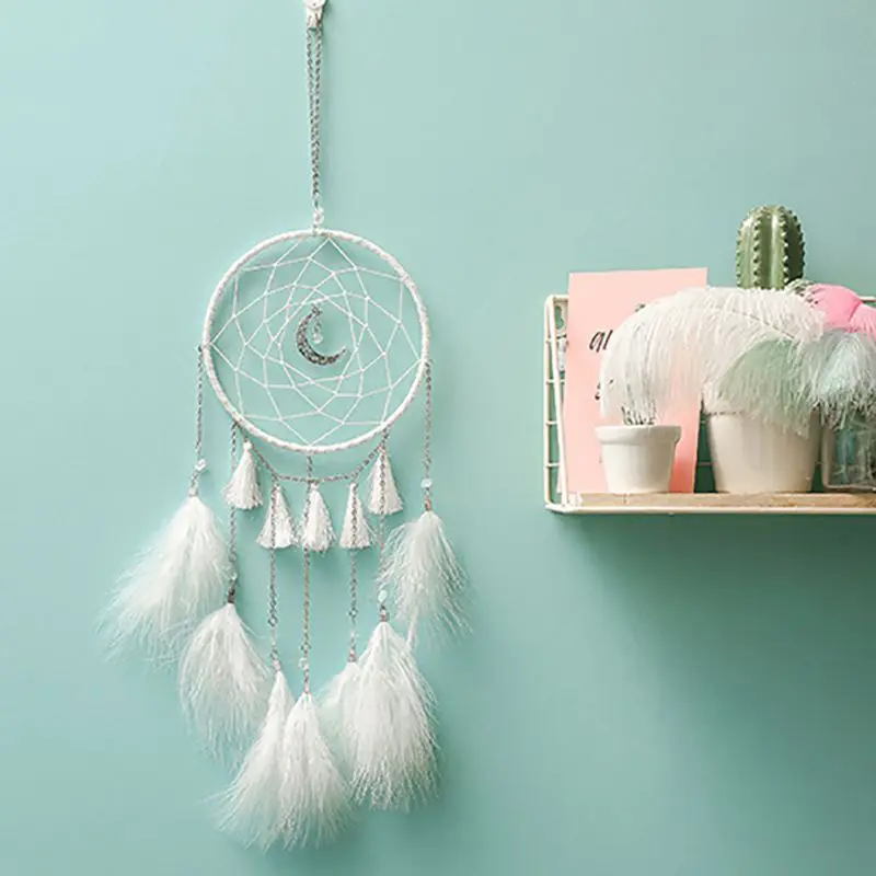 Новая девушка \ простой Dream Catcher Крытый Wind Chime 20 светодиодный лампы на день рождения подарок украшение праздника