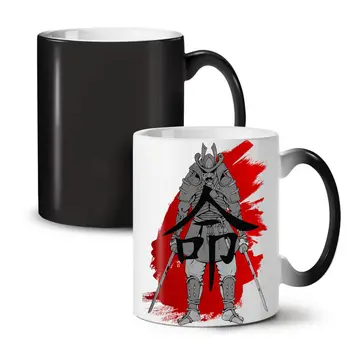 

Japanese Samurai Fantasy NEW Colour Changing Tea Coffee Mug 11 Oz