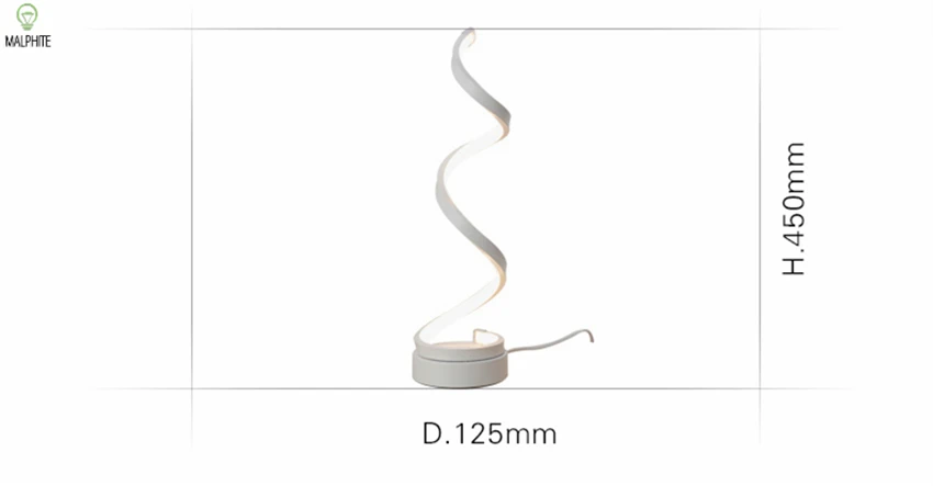 Скандинавский светодиодный светильник для спальни, прикроватная лампа для гостиной, простая современная лампа для чтения с защитой окружающей среды, декоративные лампы
